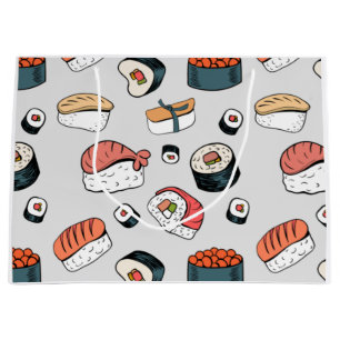 kawaii sushi rolls Gift Bag Groot Cadeauzakje