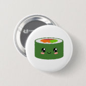 Kawaii Sushi Ronde Button 5,7 Cm (Voorkant /achterkant)