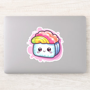 Kawaii Sushi   Schattig eten   Japanse keuken Sticker