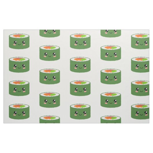 Kawaii Sushi Stof (Fat Quarter)