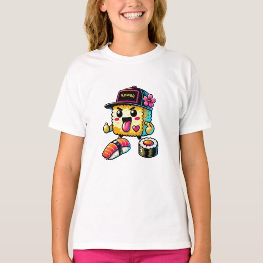 Kawaii Sushi T-shirt (Voorkant)