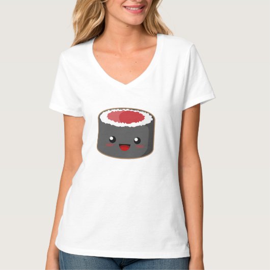 Kawaii Sushi T-shirt (Voorkant)