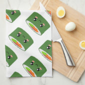 Kawaii Sushi Theedoek (Quarter Fold)