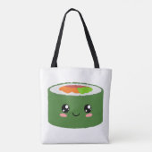 Kawaii Sushi Tote Bag (Achterkant)