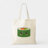 Kawaii Sushi Tote Bag (Achterkant)