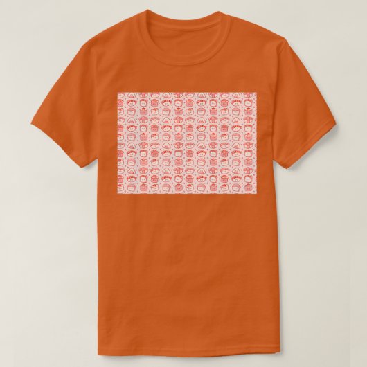 Kawaii Sushi Treat T-shirt (Design voorkant)