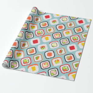 Kawaii Sushi - Verpakkingspapier Cadeaupapier