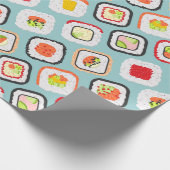 Kawaii Sushi - Verpakkingspapier Cadeaupapier (Hoek)