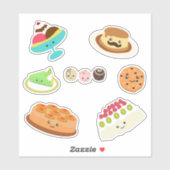 Kawaii Sweets en Treats Sticker Set (Vel)