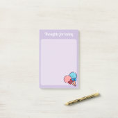 Kawaii Sweets Lollipops Post-it® Notes (Op bureau)