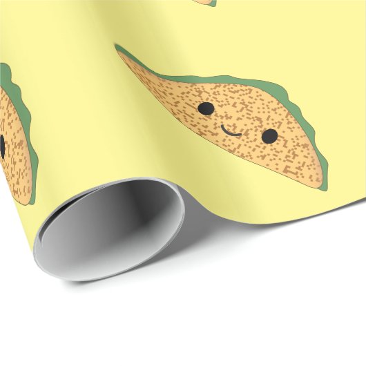 Kawaii Taco Cadeaupapier (Rol Hoek)