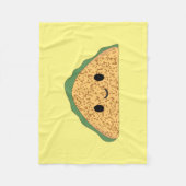 Kawaii Taco Fleece Deken (Voorkant)