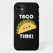 Kawaii Taco Time iPhone Case (Achterkant)