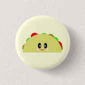 KAWAII TACO YUMMY PIN BUTTON (Voorkant)