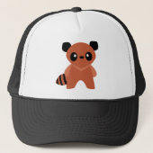 Kawaii Tanuki Trucker Pet (Voorkant)