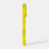 Kawaii Teal Lions & Sunshine – Cute Pattern iPhone Hoesje (Rechterkant)