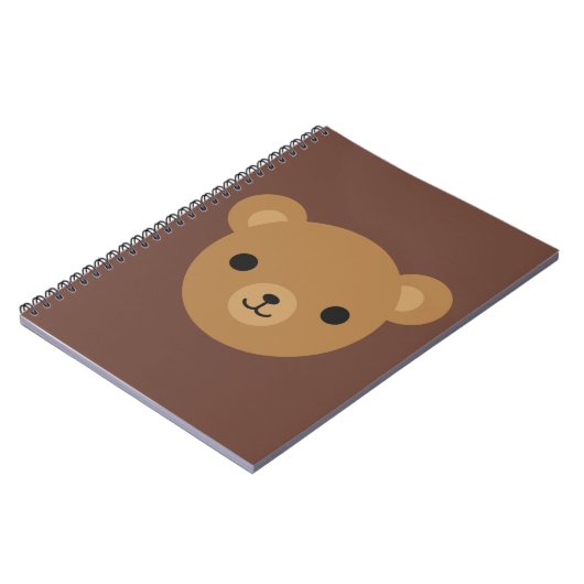 Kawaii Teddy Bear Notitieboek (Linkerzijde)
