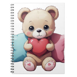 Kawaii Teddy Bear Notitieboek