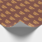 Kawaii Teddy Bears Cadeaupapier (Hoek)