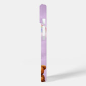 Kawaii Teddybeer Pastel Paars Aesthetic Case-Mate iPhone Case (Achterkant / Links)