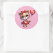 Kawaii Teddybeer Sticker – Cute Zoete Design (Tas)