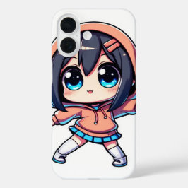 Kawaii telefoonhoesje iPhone 16 hoesje