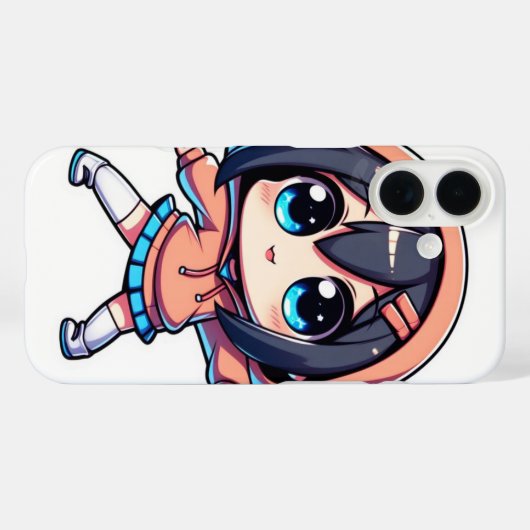 Kawaii telefoonhoesje Case-Mate iPhone case (Achterkant (horizontaal))