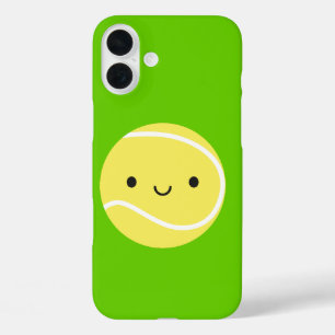 Kawaii Tennisbal iPhone 16 Plus Hoesje