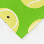 Kawaii Tennisballen Fleece Deken (Hoek)