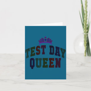 Kawaii testdag koningin test leraar alles kaart