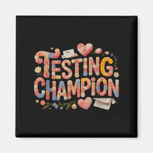Kawaii testkampioen alles is goed wiskunde magneet