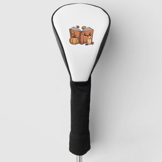 kawaii Thanksgiving boek Classic T-Shirt Golfheadcover (Voorkant)
