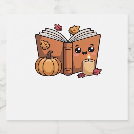 kawaii Thanksgiving boek Classic T-Shirt Sparkling Wijnetiket (Enkel label)