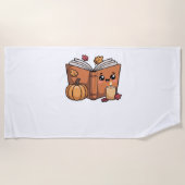 kawaii Thanksgiving boek Classic T-Shirt Strandlaken (Voorkant)