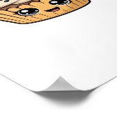 kawaii Thanksgiving cupcake Classic T-Shirt Poster (Hoek)