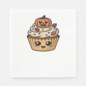 kawaii Thanksgiving cupcake Classic T-Shirt Servet (Voorkant)