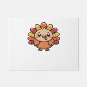 kawaii Thanksgiving kalkoen Classic T-Shirt_1 Deurmat (Voorkant)