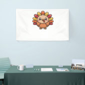 kawaii Thanksgiving kalkoen Classic T-Shirt_1 Spandoek (Beurs)