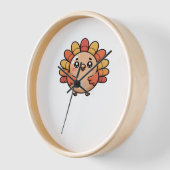 kawaii Thanksgiving turkije Oversized T-Shirt_1 (Hoek)