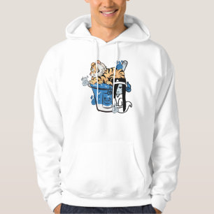 Kawaii Tijger en Yuki-Onna Shaved Ice Hoodie