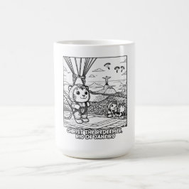 Kawaii Tijgers bij Christus de Verlosser, Rio Koffiemok
