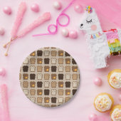 Kawaii Toast Papieren Bordje (Feest)