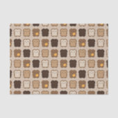 Kawaii Toast Tissuepapier (Voorkant)