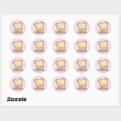 Kawaii Toasty! Toast stickers (Vel)