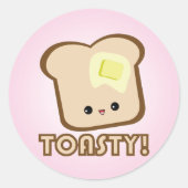 Kawaii Toasty! Toast stickers (Voorkant)