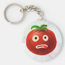 Kawaii Tomato Cute Funny Cartoon Vegetable Sleutelhanger
