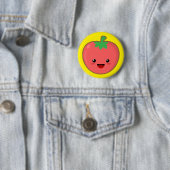 Kawaii Tomato Ronde Button 5,7 Cm (In situ)
