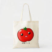 Kawaii Tomato Tote Bag (Voorkant)