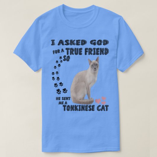 Kawaii Tonk Kitten citeert mam Papa Print, Cute To T-shirt (Design voorkant)