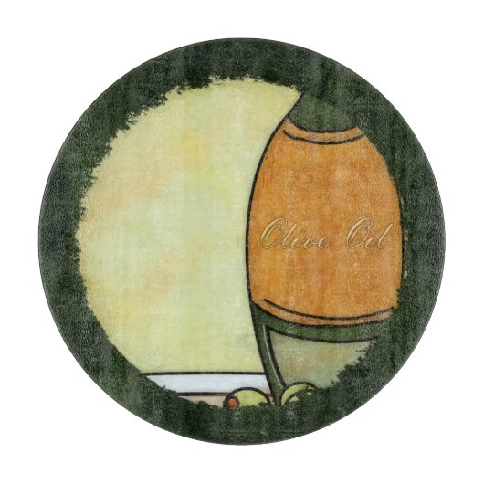 Kawaii Turkije Thanksgiving RONDE ALLEEN! Snijplank (Voorkant)